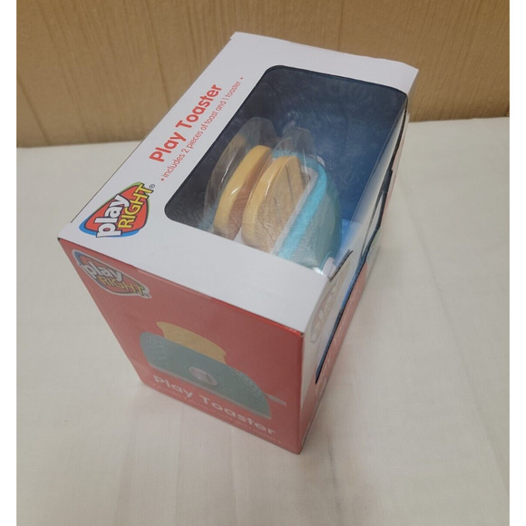 Play Right Play Toaster Pop-Up Action Imagination Fine Motor Skills - Picture 2 of 5